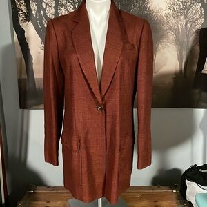 Worth 100% Silk Blazer - 10
